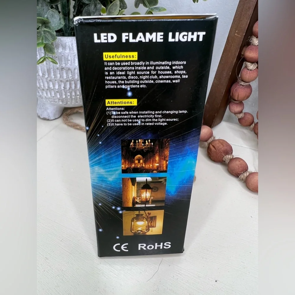 Brand New-RXF Led Flame Effect Light Bulb